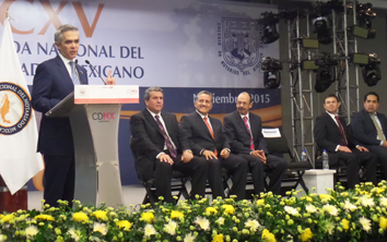 Colegio Nacional del Notariado Mexicano festeja 60 aos desde su fundacin.